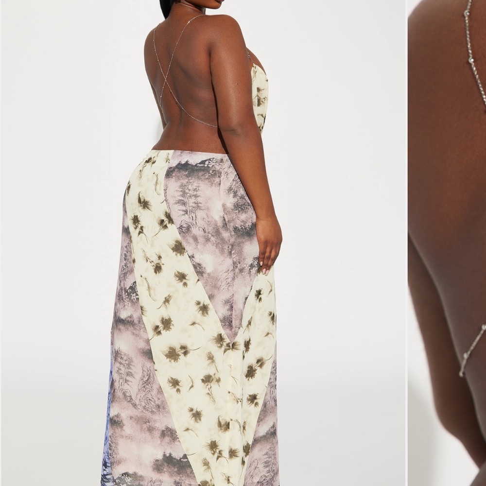 Floral Multi-Color Skirt Set - Picture 7 of 7
